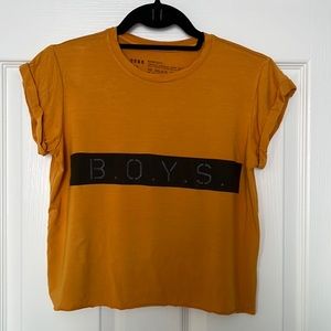 Manifesto crop top